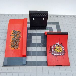 Tech Deck Mini Skateboard Ramps Rack Extreme Sports Lot